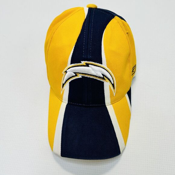 Reebok NFL San Diego Chargers Cap Yellow Blue Hat Lot Of 2 One Size & 7 3/8 - Picture 11 of 16